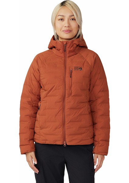 Stretchdown Hoody Kadın Kaz Tüyü Mont