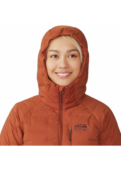 Stretchdown Hoody Kadın Kaz Tüyü Mont modelleri