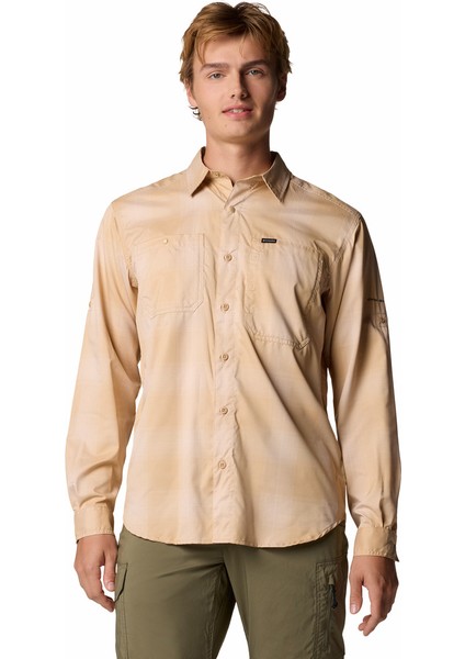 Silver Ridge Utility Lite Plaid Erkek Uzun Kollu Gömlek