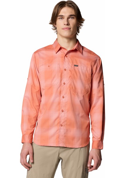 Silver Ridge Utility Lite Plaid Erkek Uzun Kollu Gömlek