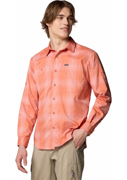 Silver Ridge Utility Lite Plaid Erkek Uzun Kollu Gömlek