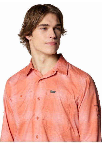Silver Ridge Utility Lite Plaid Erkek Uzun Kollu Gömlek