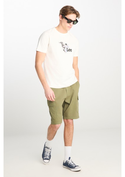 Regular Fit Normal Kesim Normal Bel Haki Şort fiyatları