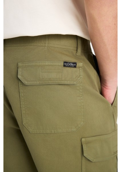 Regular Fit Normal Kesim Normal Bel Haki Şort indirimleri