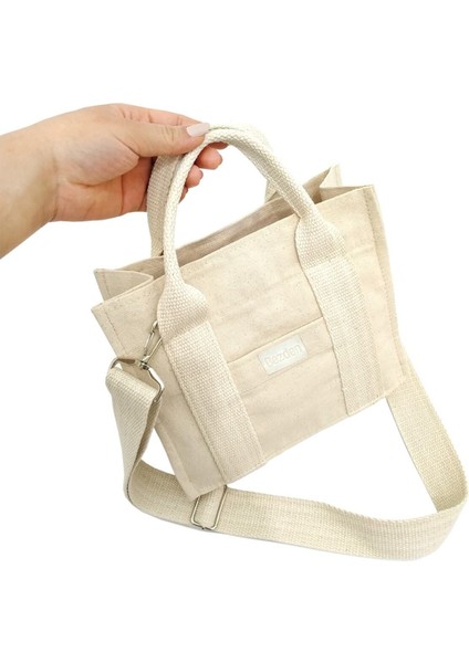 Kanvas Mini Tote Çanta 25x20cm fiyatları