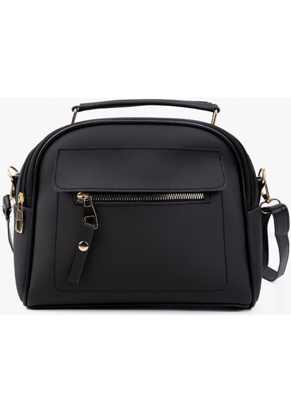 Kadın Siyah Lacost Deri 3 Bölmeli Ayarlanabilir Askılı El Ve Omuz Çanta fiyatları