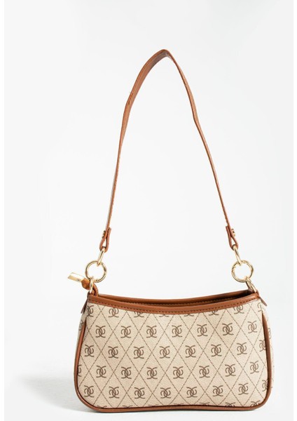 Ayarlanabilir Çapraz Askılı Desenli Şık Minimal Çanta