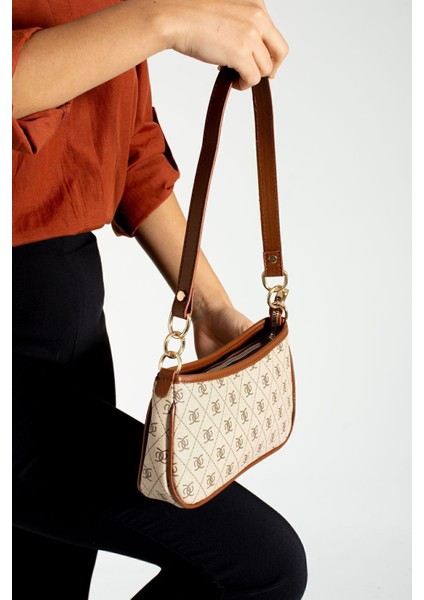 Ayarlanabilir Çapraz Askılı Desenli Şık Minimal Çanta modelleri