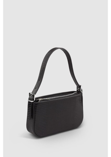 Kadın Tokalı Siyah Çanta 208 modelleri