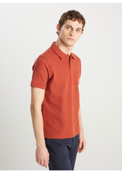 Kiremit Regular Fit Erkek Polo T-Shirt W2510720222 fiyatları