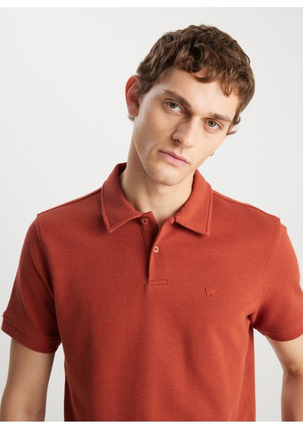 Kiremit Regular Fit Erkek Polo T-Shirt W2510720222 modelleri