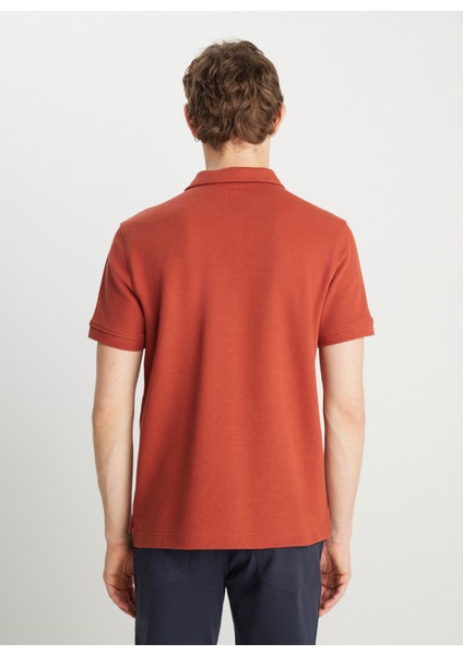 Kiremit Regular Fit Erkek Polo T-Shirt W2510720222 indirimleri
