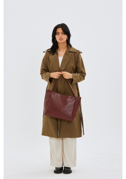 Salaş Maya Kadın Kol Çanta Bordo fırsatları
