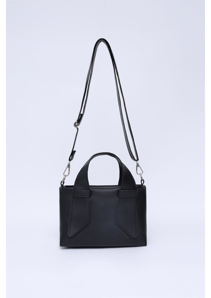 Siyah Shk60 Deri, Tek Bölmeli, Fermuarlı, Ayarlanabilir Askılı, El, Kol Ve Omuz Çantası fırsatları