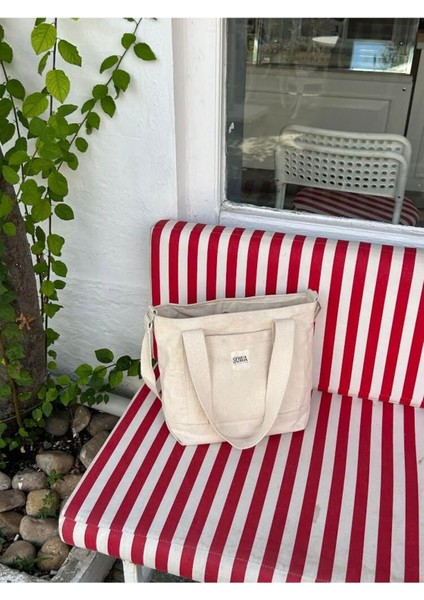 Kanvas Çıtçıtlı Çanta Ayarlanabilir Çapraz Askılı Kadın El Ve Omuz Çantası U:30 E:35 G:10 Cm modelleri