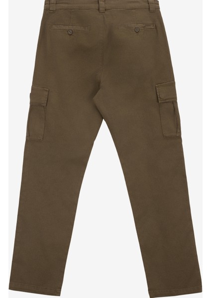 D5SM-PNT3888 Haki Düz Paça Standart Düz Erkek Kargo Pantolon fiyatları