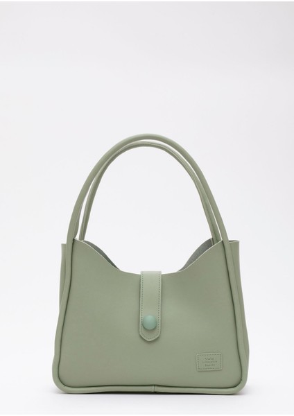 Mint Yeşil Shk79 Deri Düğme Detaylı Çıtçıtlı Makyaj Çantalı Kol Ve Omuz Çantası E:30 U:22 G:10 fırsatları
