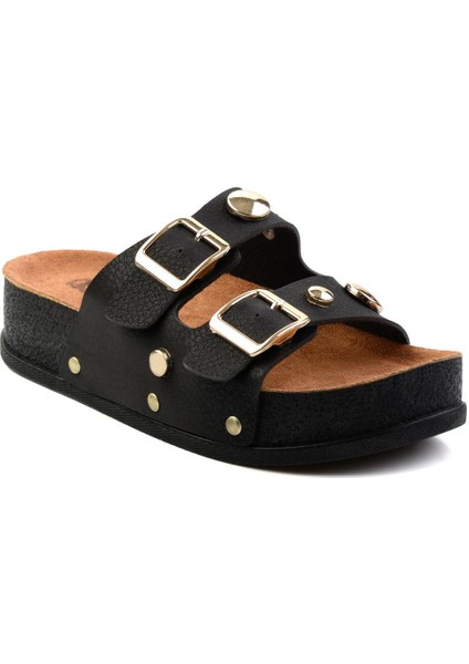 Siyah Kadın Terlik K04133054009 fiyatları
