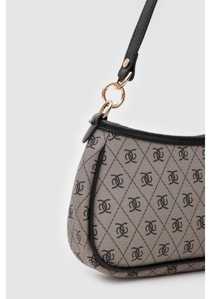 Farme Monogram Gri Baget Ve Çapraz Çanta indirimleri