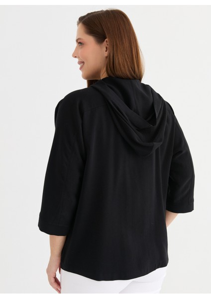 Normal Siyah Kadın Ceket 25YSL1481-BB fırsatları
