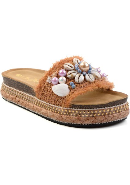 Camel Kadın Terlik K04185017028 fiyatları