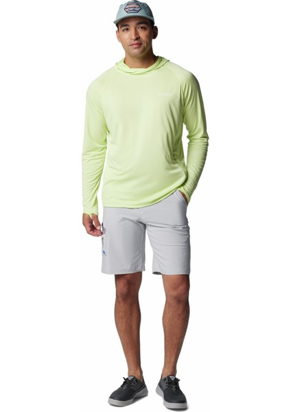 2096211019FM2359 Gri Normal Düz Erkek Şort