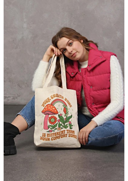 Kanvas Your Growth Zone Bez Çanta