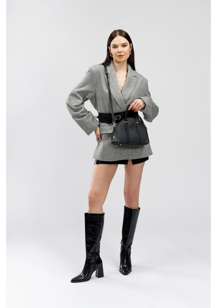 Desenli Iç Cüzdanlı Kadın El Ve Omuz Çantası fiyatları