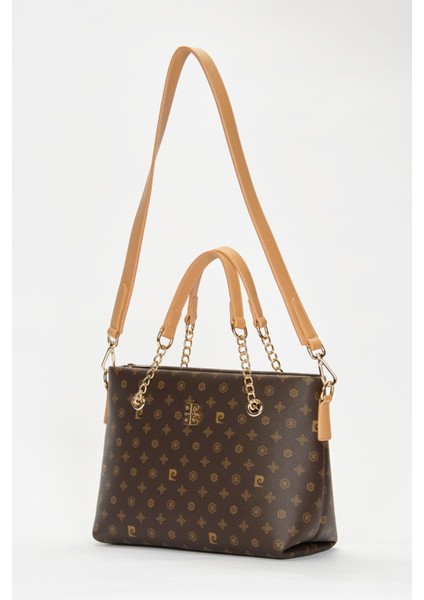 Kahve Monogram Kadın Omuz Çantası 05PO22Y1561 modelleri