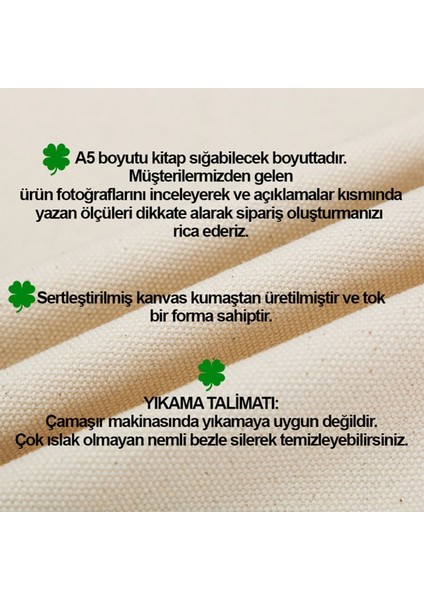 Kanvas Tote Çanta Orta Boy 29x25cm fırsatları