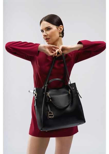 Iç Cüzdanlı Kadın El Ve Omuz Çantası