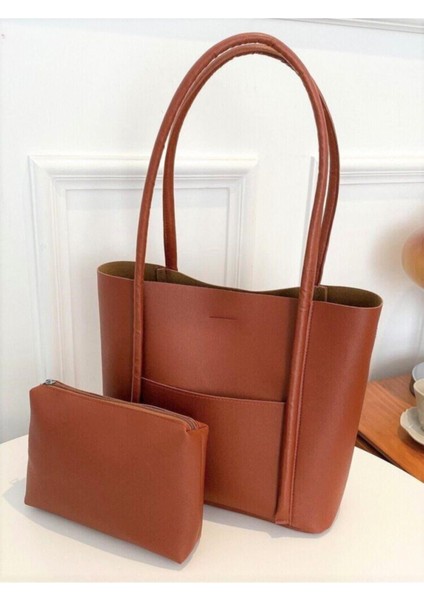 Std Taba Yavrulu Omuz Çantası Klasik