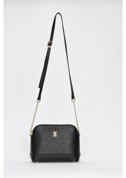 Siyah Print Kadın Omuz Çantası 05PO22Y1529 fiyatları