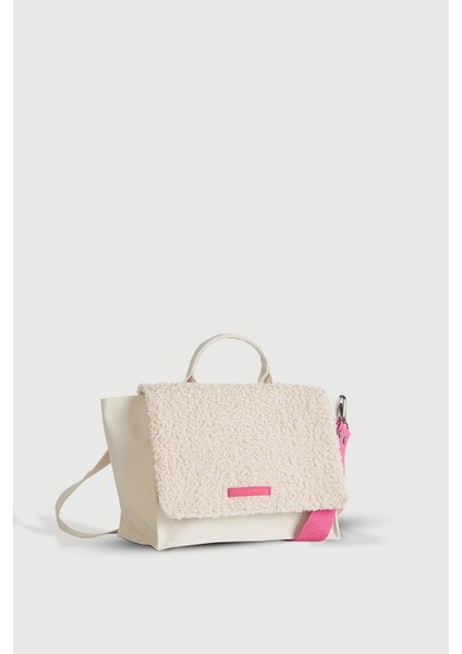 Huge Cuvert Teddy Ecru Bag Special Edition fiyatları