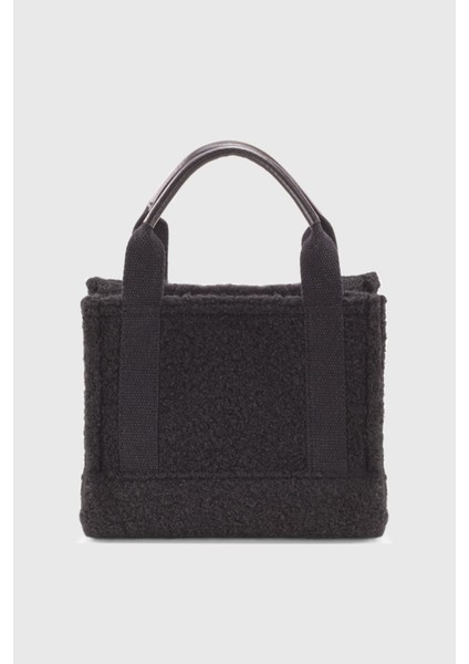 Kadın Kürklü Siyah Tote Bag 232 modelleri