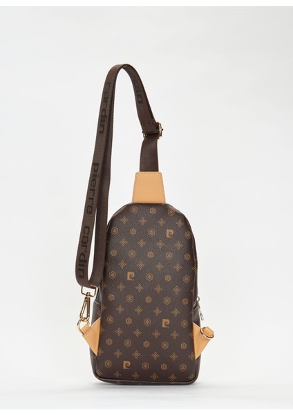 Kahve Monogram Kadın Omuz Çantası 05PO22Y1535 indirimleri