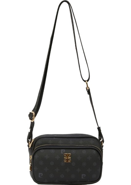 Siyah Monogram Kadın Omuz Çantası 05PO22K1587 fiyatları