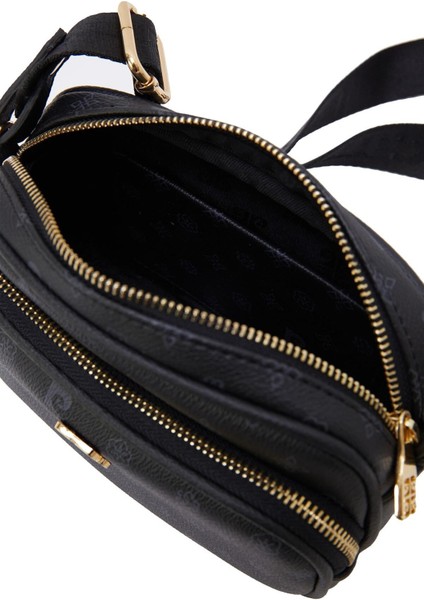 Siyah Monogram Kadın Omuz Çantası 05PO22K1587 indirimleri