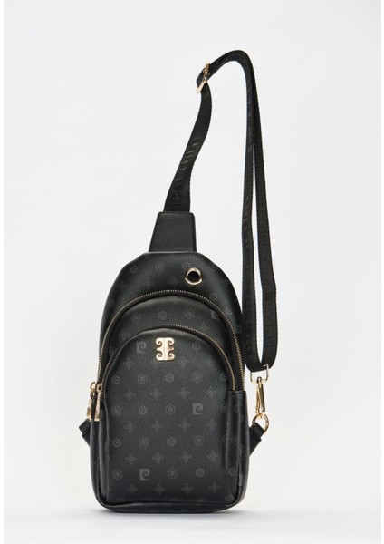 Siyah Monogram Kadın Omuz Çantası 05PO22Y1535 fiyatları