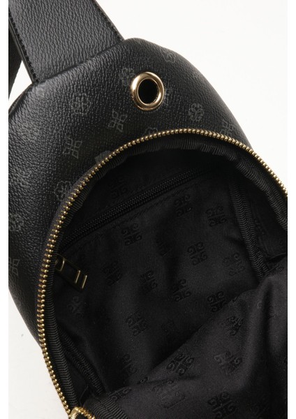 Siyah Monogram Kadın Omuz Çantası 05PO22Y1535 fırsatları