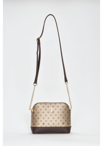 Altın Monogram Kadın Omuz Çantası 05PO22Y1529 fiyatları