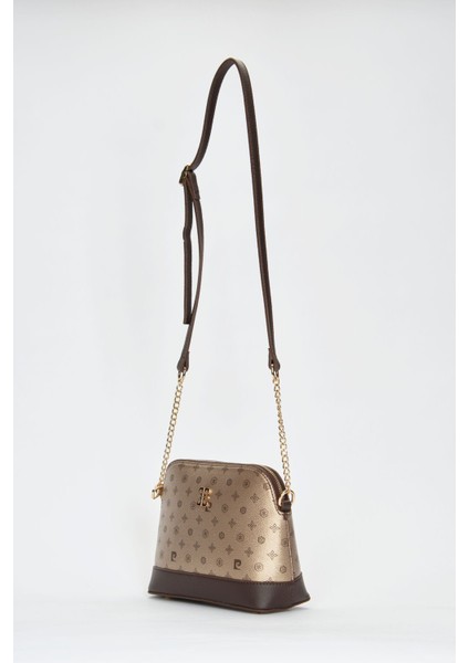 Altın Monogram Kadın Omuz Çantası 05PO22Y1529 modelleri