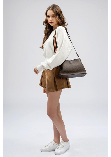 Desenli Kadın El Ve Omuz Çantası modelleri