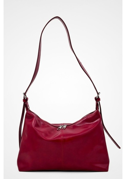 Cushy Kırmızı Kadın Çapraz Omuz Çantası