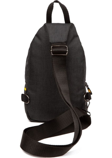 Unisex Siyah Su Geçirmez Usb Kulaklık Çıkışlı Omuz Çantası Çapraz Askılı Göğüs Çanta indirimleri