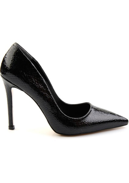 Siyah Kadın Klasik Topuklu Ayakkabı K01667002307