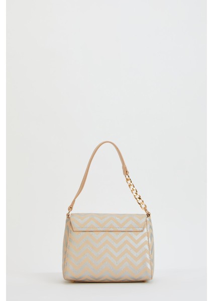 Bej Gümüş Kadın Omuz Çantası 05PO24Y1969 indirimleri