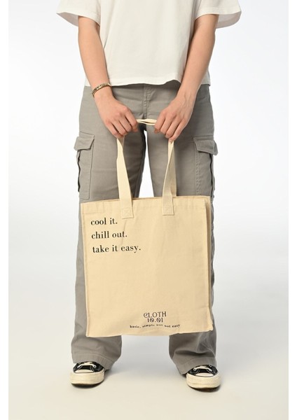 Basic Kanvas Çanta (Baskılı Körüklü Bez Çanta) fiyatları