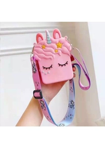 Silikon Unicorn Tasarım Omuz Çanta