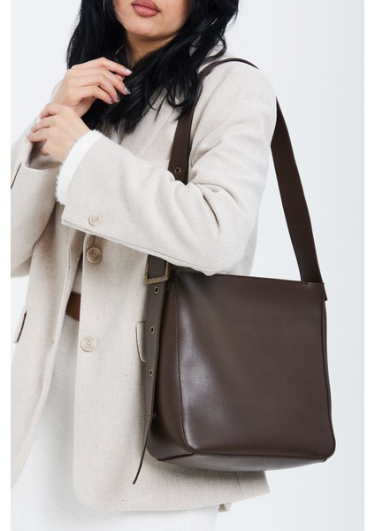 Kemer Detaylı Dante Kadın Çapraz Çanta Kahverengi fırsatları